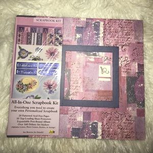 Scrapbook photo album all in one kit